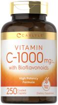 Suplemento Carlyle Vitamin C 1000mg com bioflavonóides 250 cápsulas