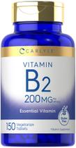 Suplemento Carlyle Vitamina B2 (Riboflavina) 200mg - 150 Comprimidos