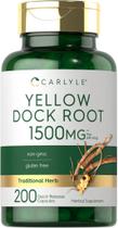 Suplemento Carlyle Yellow Dock Root Capsules 1500 mg 200 ct