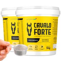 Suplemento Cavalo Forte Crescimento Potros 10KG Nutrição Completa para Desenvolvimento Ósseo e Muscular Saudável Indicado por Veterinários