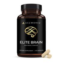 Suplemento cerebral nootrópico ACEWORKZ Elite Brain 60 cápsulas