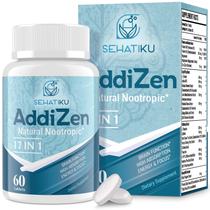 Suplemento cerebral SehaTiku 17 em 1 Memory Focus 60 comprimidos