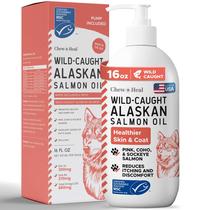 Suplemento Chew + Heal Wild Alaskan Salmon Oil 473ml para cães Suplemento Chew + Heal Wild Alaskan Salmon Oil 473ml para cães