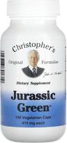 Suplemento Christopher's Jurassic Green 415 mg 100 cápsulas