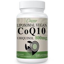 Suplemento Ciaceae Lipossomal CoQ10 800 mg Ubiquinol 60 cápsulas gelatinosas