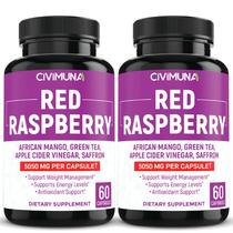 Suplemento CIVIMUNA Cápsulas de Framboesa Vermelha 50-50mg x120