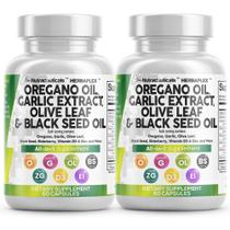 Suplemento Clean Nutraceuticals HerbaPlex Immune Support, pacote com 2 unidades