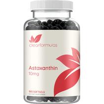 Suplemento Clear Formulas de Astaxantina 10 mg com vitamina E