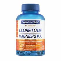 Suplemento Cloreto de Magnésio 86mg 100 Comp - Catarinense Suplemento Cloreto de Magnésio 86mg 100 Comp - Catarinense