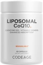 Suplemento Codeage CoQ10 Lipossomal 125mg com Vitamina E 60 Cápsulas Suplemento Codeage CoQ10 Lipossomal 125mg com Vitamina E 60 Cápsulas