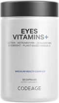 Suplemento Codeage Eyes Vitamins AREDS 2 120 cápsulas Suplemento Codeage Eyes Vitamins AREDS 2 120 cápsulas