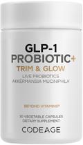 Suplemento Codeage GLP-1 Probiotic+ 30 cápsulas Suplemento Codeage GLP-1 Probiotic+ 30 cápsulas