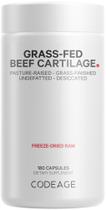 Suplemento Codeage Grass Fed Beef Cartilage 180 cápsulas