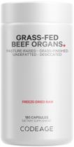 Suplemento Codeage Grass Fed Beef Organs 180 cápsulas