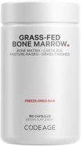 Suplemento Codeage Grass Fed Bone Marrow 3000 mg 180 cápsulas Suplemento Codeage Grass Fed Bone Marrow 3000 mg 180 cápsulas