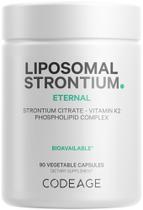 Suplemento Codeage Lipossomal Strontium 90 cápsulas