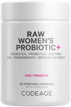 Suplemento Codeage Raw Probiotics Women Digestive 100B CFUs