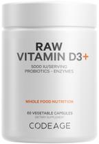 Suplemento Codeage Raw Vitamin D3+ 5000 UI 60 cápsulas Suplemento Codeage Raw Vitamin D3+ 5000 UI 60 cápsulas