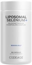 Suplemento Codeage Selenium 200mcg com entrega lipossomal 180 cápsulas Suplemento Codeage Selenium 200mcg com entrega lipossomal 180 cápsulas