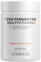 Suplemento Codeage Teen's Daily Multivitamínico 60 Cápsulas