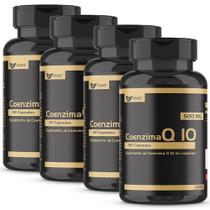 Suplemento Coenzima Q10 500mg 30 Cápsulas Muwiz - Kit 4