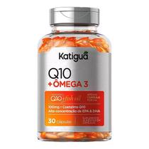 Suplemento Coenzima Q10 + Ômega 3 + Fish Oil 30caps Katigua