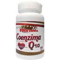 Suplemento Coenzima Q10 + Vit E 60 Cápsulas - Rei Terra Suplemento Coenzima Q10 + Vit E 60 Cápsulas - Rei Terra