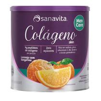 Suplemento Colágeno Skin Sanavita Laranja Com Tangerina 300g