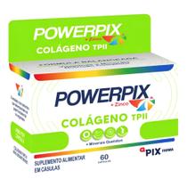 Suplemento Colágeno Tipo II Com 60 Cápsulas - Powerpix