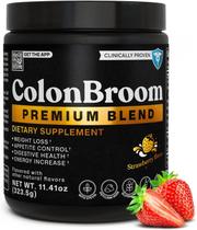 Suplemento ColonBroom Premium com sabor de morango em pó Suplemento ColonBroom Premium com sabor de morango em pó