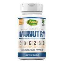 Suplemento com Extrato de Própolis e Vitaminas IMUNUTRY 60 cápsulas