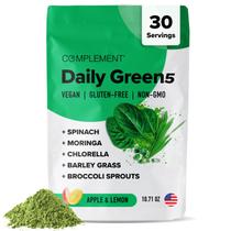 Suplemento complementar Daily Greens Powder 30 porções Suplemento complementar Daily Greens Powder 30 porções