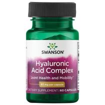 Suplemento Complexo de Ácido Hialurônico SWANSON 83mg 60 cápsulas