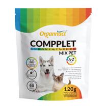 Suplemento Compplet Mix Pet A-z 120g Caes E Gatos- Organnact