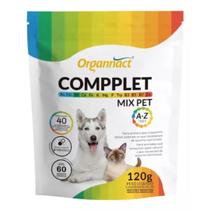 Suplemento Compplet Mix Pet A-Z Tabs 120g Cães e Gatos