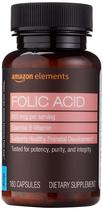 Suplemento: comprimido de ácido fólico de 800 mcg da Amazon Elements x180