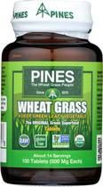 Suplemento: comprimidos orgânicos de capim de trigo Pines 500 mg (100 unidades) Suplemento: comprimidos orgânicos de capim de trigo Pines 500 mg (100 unidades)