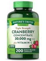 Suplemento Concentrado de Cranberry Nature's Truth - 30.000mg