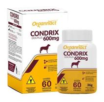 Suplemento Condrix Dog Plus 600 para Cães 60 Tabletes