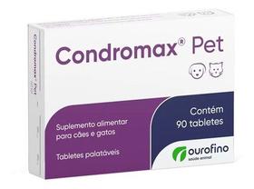 Suplemento Condromax Ourofino para Cães e Gatos 90 comprimidos - Ourofino Pet