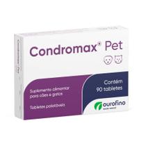 Suplemento Condromax Ourofino para Cães e Gatos - 90 tabletes