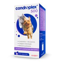 Suplemento Condroplex 500 Cães E GatosC/ 60 Cápsulas - AVERT SAUDE ANIMAL