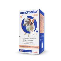 Suplemento Condroplex 500 com 60 Comprimidos Cães e Gatos - Avert