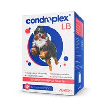 Suplemento CondroplexLB Avert Para Cães 60 Comprimidos
