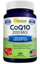 Suplemento CoQ10 200mg - 200 Cápsulas - Squared Nutrition