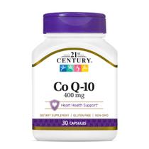 Suplemento CoQ10 21st Century - 400mg (30 Cápsulas Vegetais)