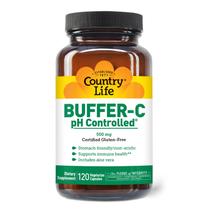 Suplemento Country Life Buffer-C 500 mg (cápsulas vegetais) 120 unidades Suplemento Country Life Buffer-C 500 mg (cápsulas vegetais) 120 unidades