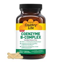 Suplemento Country Life - Complexo B com Vitamina B12 (120 Cápsulas)