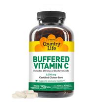 Suplemento Country Life de Vitamina C tamponada 1000 mg - 250 comprimidos Suplemento Country Life de Vitamina C tamponada 1000 mg - 250 comprimidos