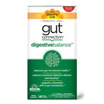 Suplemento Country Life Gut Connection Digestive Balance 60 cápsulas